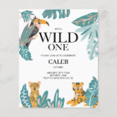 BEGROTING Eerste uitnodiging over een echt Oerwoud (Voorkant)