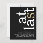 BEGROTING Eindelijk QR Code White Gold Black Verlo (Voorkant)