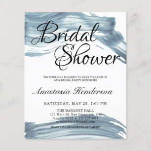 Begroting Elegant Bridal Shower Invitation.