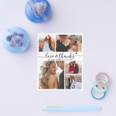 Begroting Elegant Script Collage Weddenschap Bedan Flyer (Enkel)