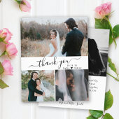 Begroting Elegant Script Collage Weddenschap Bedan Flyer