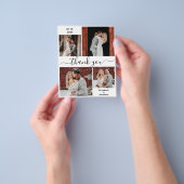 Begroting Elegant Script Weddenschap Collage Harte Flyer (Hand)