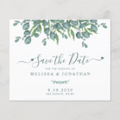 Begroting Eucalyptus Botanical Weddenschap sparen  (Voorkant)
