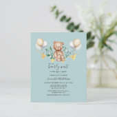Begroting Eucalyptus Botanische Baby shower (Staand voorkant)