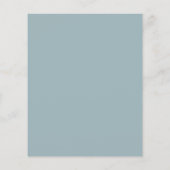 Begroting Eucalyptus Dusty Blue Waterverf Weddensc (Achterkant)