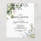 Begroting Eucalyptus Floral Bridal Shower (Voorkant)