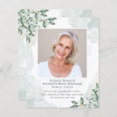 Begroting Eucalyptus Fotosympathie Hartelijk dank (Voorkant / Achterkant)