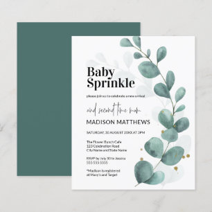 Begroting Eucalyptus Greenery Botanical Baby Sprin