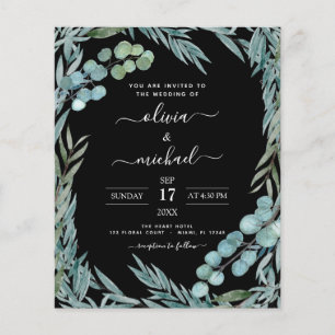 Begroting Eucalyptus Greenery Botanical Wedding