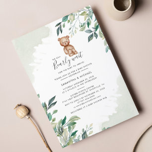 Begroting Eucalyptus Greenery Couples Baby shower