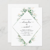 Begroting Eucalyptus Greenery Elegant Wedding (Voorkant / Achterkant)