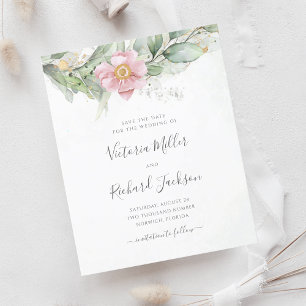 Begroting Eucalyptus Greenery Floral behalve datum