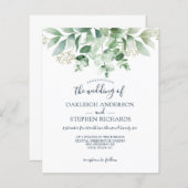 Begroting Eucalyptus Greenery Wedding (Voorkant / Achterkant)