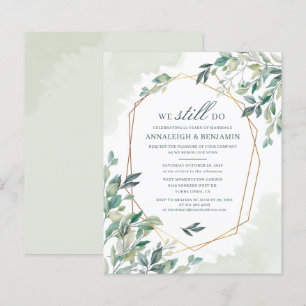 Begroting Eucalyptus Greenery Wedding Vow Renewal