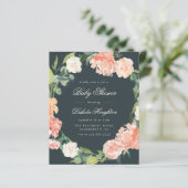 Begroting Eucalyptus & Peonies Gray Baby shower (Staand voorkant)