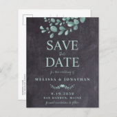 Begroting Eucalyptus Rustic slaat het Briefkaart D (Voorkant / Achterkant)