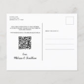 Begroting Eucalyptus Rustige QR-code behalve datum (Achterkant)