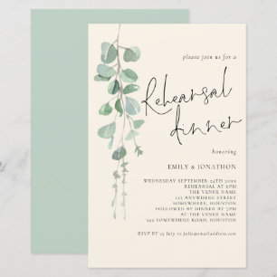 Begroting Eucalyptus Sage Cream Rehearings Dinner