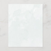 Begroting Eucalyptus Sage Green Waterverf Weddensc (Achterkant)