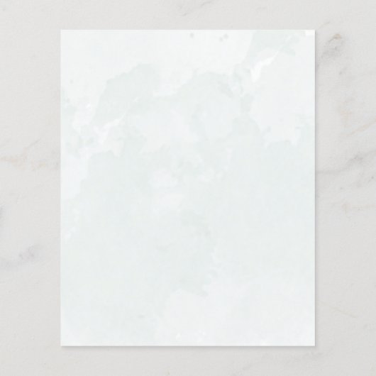 Begroting Eucalyptus Sage Green Weddenschap (Achterkant)