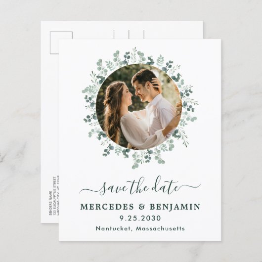 Begroting Eucalyptus Weddenschap QR-code behalve d (Voorkant / Achterkant)