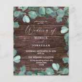 Begroting Eucalyptus & Wood Greenery Wedding (Voorkant)