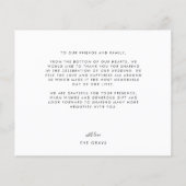 Begroting Floral - Hartelijk dank | Annabeth Flyer (Achterkant)