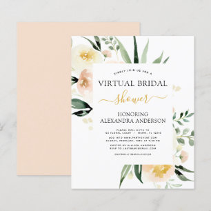 Begroting Floral virtueel Vrijgezellenfeest Blush