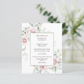 Begroting | Floral Wedding Flyer (Staand voorkant)