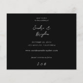 Begroting Foto H MOD Chic 5 Save the Date Flyer (Achterkant)