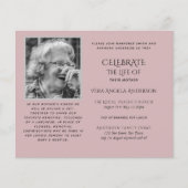 BEGROTING Funeralie Herdenking UITNODIGING Viering (Voorkant)