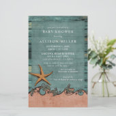 Begroting Genderneutraal Baby shower uitnodiging (Staand voorkant)