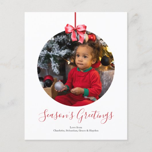 BEGROTING Gepersonaliseerd Lijst voor Kerstmis Bau (Voorkant)