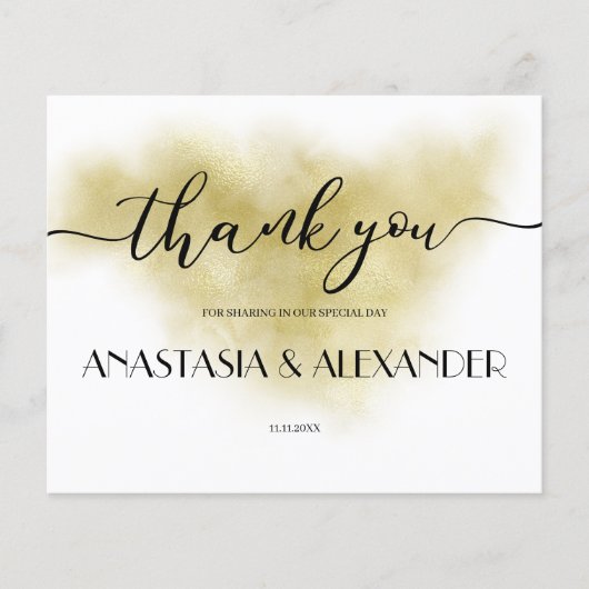 BEGROTING/Hartelijk dank. Flyer (Voorkant)