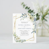 Begroting helemaal in één eucalyptus Floral Weddin (Staand voorkant)