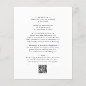 Begroting helemaal in één eucalyptus Floral Weddin (Achterkant)