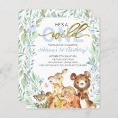 Begroting Hij is een eerste uitnodiging van één da (Voorkant / Achterkant)