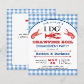 BEGROTING I DO Verloving Crawfish Party Invision (Voorkant / Achterkant)