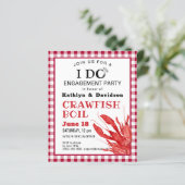 BEGROTING I DO Verloving Crawfish Party Invision (Staand voorkant)