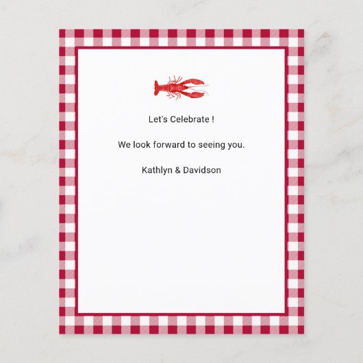 BEGROTING I DO Verloving Crawfish Party Invision (Achterkant)