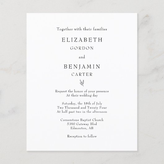 Begroting in combinatie met hun gezinnen Eenvoudig (Voorkant)