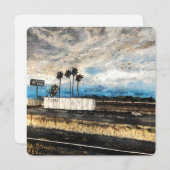 Begroting in Tulare Bedankkaart (Voorkant / Achterkant)