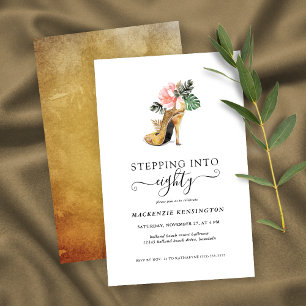 Begroting ingericht op 80 Floral Gold Heels van za