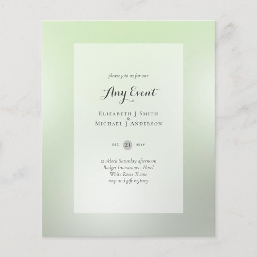 BEGROTING INVITATIES - ELK EVENEMENT - SAGE Samenv (Voorkant)