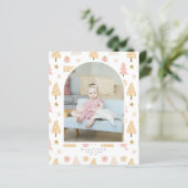 BEGROTING kerstboom Roze foto aangepast (Staand voorkant)