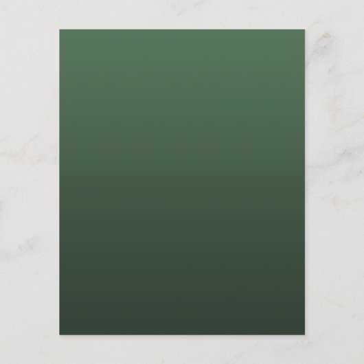 Begroting kerstboomfeest Groene feestdag uitnodigi Flyer (Achterkant)