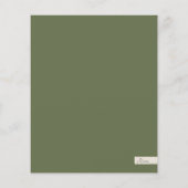 BEGROTING kerstfeestelijke foto, speciaal aangepas (Achterkant)