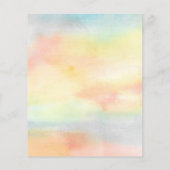 Begroting Kerstmis in juli uitnodiging van Palm (Achterkant)