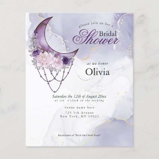 Begroting, maar mooi Roestend Paars (Voorkant)