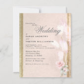 Begroting maar mooie luxe roze Pampas Grass (Voorkant)